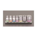 エスコ(esco) ソケットセット(ZYKLOP) 1/4inDR EA617AH-1 1セット【2506DFD_3】