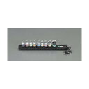 エスコ(esco) ソケットセット(ホールド機能付) 1/4inDR/9点 EA617AJ-801 1個【2506DFD_3】