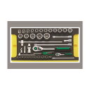エスコ ソケットレンチセット 1/4inDR・1/2inDR EA612VC-1 1個【2506DFD_3】