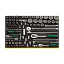 エスコ ソケットレンチセット 1/4inDR・3/8inDR・1/2inDR EA612TF-5 1個【2506DFD_3】