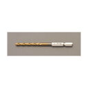 エスコ(esco) 6.0mm ドリルビット(チタンコート/六角軸) EA824BR-6 1本【2506DFD_3】