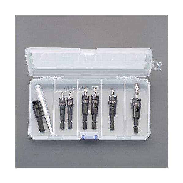 ※法人専用品※エスコ(esco) 10-15mm ホールソーセット(六角軸/Co-HSS) EA824HT 1個【2506DFD_3】