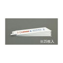エスコ(esco) 200mmx 18T レシプロソーブレード(金工用/25枚) EA857L-115 25枚