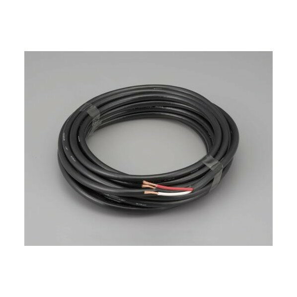 エスコ 0.75mm2x50m/3芯 [2種EPゴム]キャブタイヤケーブル EA940AY-5 1個