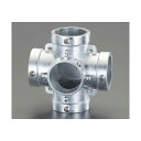 エスコ 単管用パイプジョイント(パイプX通) 48.6mm EA948TT-17 1個【2506DFD_3】