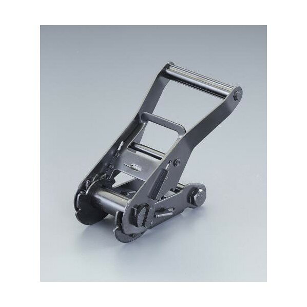 エスコ(esco) 50mm/5000kg バックル(ラチェット式/スチール黒メッキ) EA982B-504 1個