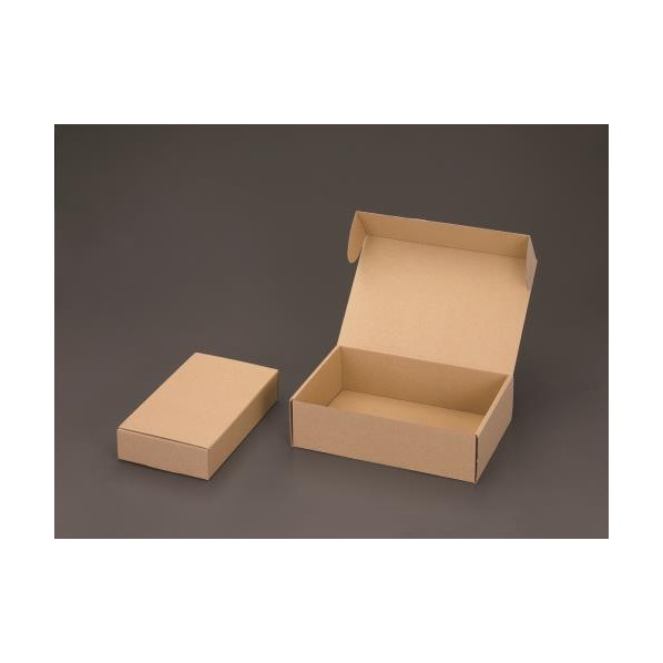 エスコ(esco) 225x225x 80mm 収納ボックス(無地/10枚) EA995BS-8 10枚