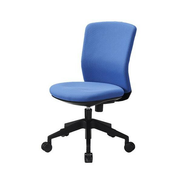 ※法人専用品※エスコ(esco) ビジネスチェアー(ブルー) EA956XA-232 1個【2506DFD_3】