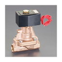 エスコ(esco) AC200V・Rc1/4インチ 2方向電磁弁(パイロット式) EA153HB-32 1個【2506DFD_3】