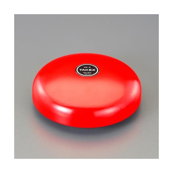 エスコ(esco) DC10-19V 警報ベル(レッド) EA864EH-1A 1個【2506DFD_3】