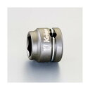 エスコ(esco) インパクトショートソケット 1/2インチDR/10mm EA164DN-110 1個