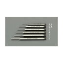 エスコ 平行ピンポンチ 6.4×146mm EA572MG-6 1個【2506DFD_3】