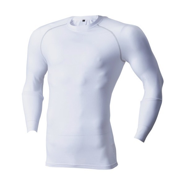 村上被服 クールコットンコンプレッション M ホワイト 185-M-17 1点×5着