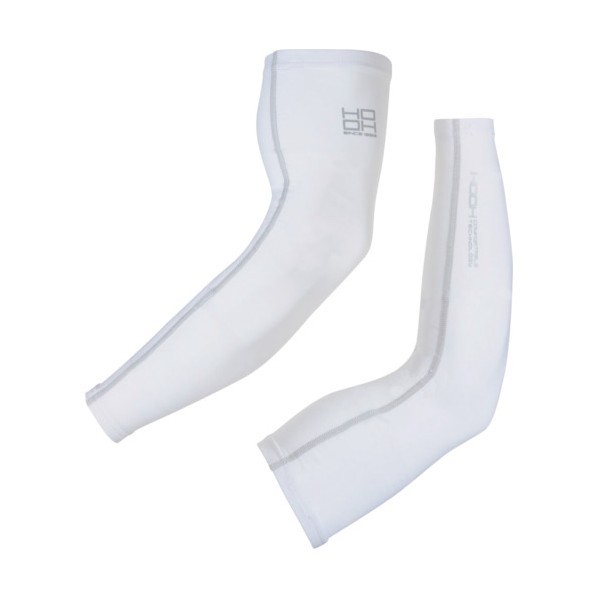 村上被服 クールコットンアームカバー LL ホワイト 186-LL-17 1点×10双