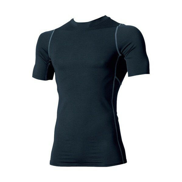 村上被服 半袖クールコンプレッション 3L ブラック 287-3L-20 1点×5着