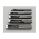 エスコ 革ピンポンチセット 3.0-13.0mm EA576H-101 1個【2506DFD_3】