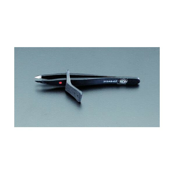 エスコ ［カーボン/S製］カッティングピンセット 95mm EA595AL-25 1個【2506DFD_3】