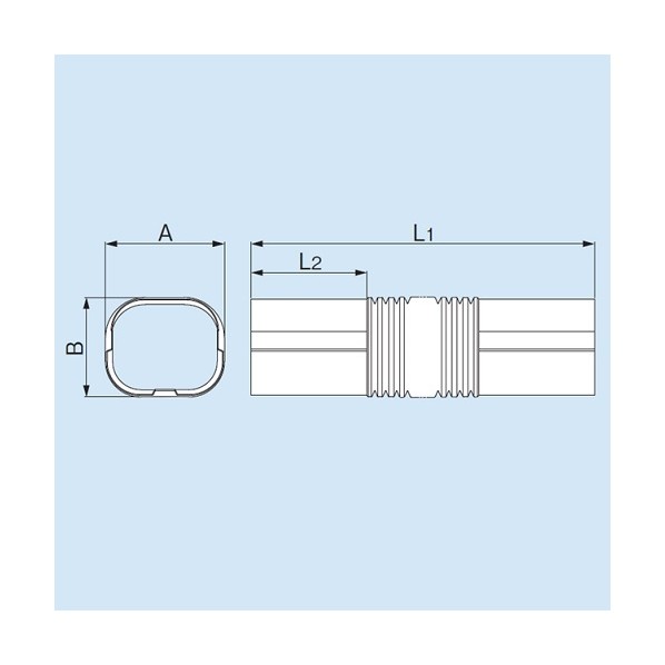 因幡電工 スリムダクトSD フリーコーナー ブラック SF-140-800-B 1個