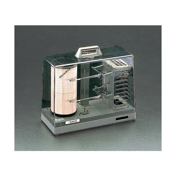 エスコ 温湿度記録計 EA742T 1