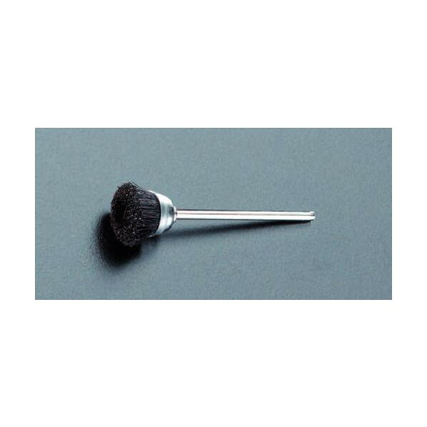 特徴 ●軸径…1/8”(3.2mm) ●ブラシ材質…豚毛 ●最大回転数…25000rpm ●直径…25.4mm ●高さ…11.1mm ●毛質…硬 仕様 サイズ 25.4mm/3.2mm EA819AL32