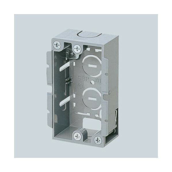 エスコ 98x52x35mmパネルボックス[1コ用] EA940CS-191【2506DFD_3】