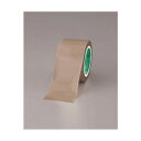 エスコ 19x0.3mmガラスクロス粘着テープ(フッ素樹脂コート) EA944NJ-132