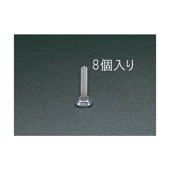 エスコ M10x60mm六角頭全ねじボルト(ステンレス) EA949HC-106