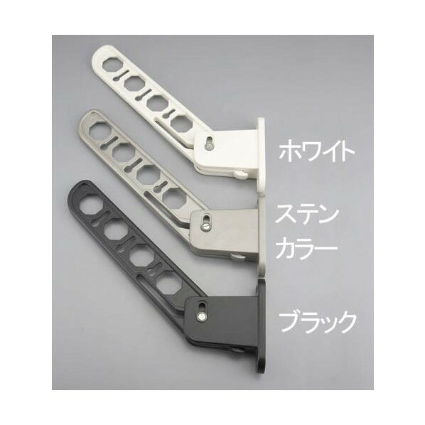 エスコ 550x160mmベランダ物干し[ステンカラー] EA951FB-75 1