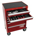 ※法人専用品※TONE(トネ) ツールキャビネットセット 750x530x950mm TCA412SV 1式