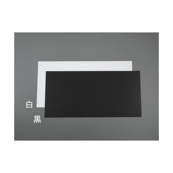 エスコ(esco) 300x300x1.0mm 硬質塩ビ板(黒/10枚) EA440DY-264 10枚