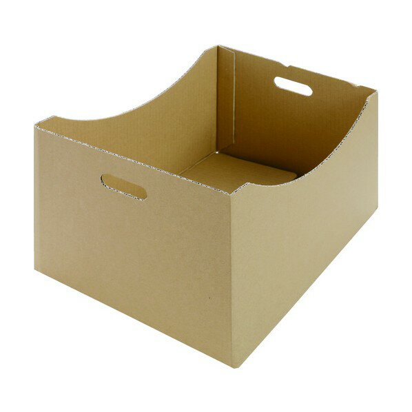 トラスコ(TRUSCO) 段ボール製フォルダーボックス L DBFB-L 1点