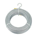 トラスコ メッキ付ワイヤロープΦ8mmX30m 254 x 256 x 83 mm CWM-8S30 1点