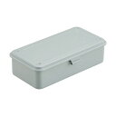トラスコ(TRUSCO) トランク型工具箱 203X109X56 ライトグレイ 203 x 115 x 60 mm T-190LG 60点
