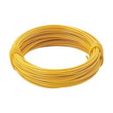 トラスコ カラー針金小巻タイプ・18番手黄線径1.2mm 80 x 80 x 17 mm TCWS-12Y 1点