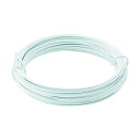 トラスコ カラー針金小巻タイプ・18番手白線径1.2mm 80 x 80 x 20 mm TCWS-12W 1点
