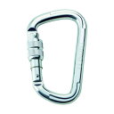 トラスコ(TRUSCO) ネジロック付カラビナ線径10.5110シルバー 109 x 66 x 18 mm TKNNL1111SV 1点(4)