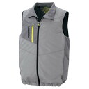 アイトス ベスト(空調服TM)(男女兼用)AZ50197-104モクグレー5L 5L 104モクグレー 50197 1枚
