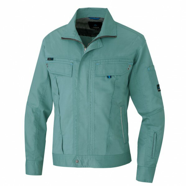 アイトス 長袖サマーブルゾン(男女兼用)AZ30530-027ターコイズ4L 4L 027ターコイズ 30530 1枚