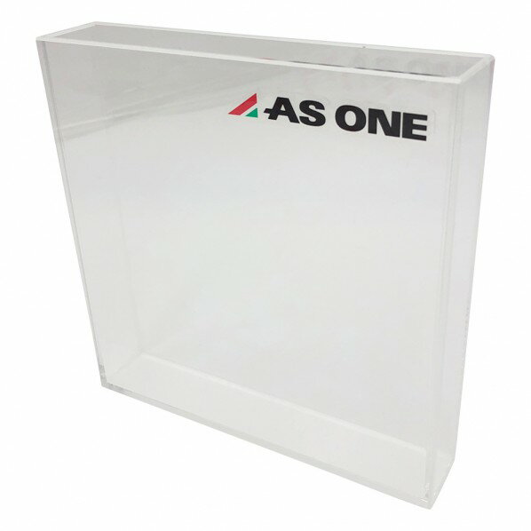 アズワン 観察用アクリル水槽 薄型 約0.45L 3-6760-01 1