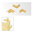 人工竹垣材料 コーナー押えφ55外貼 120×120mm グリーン COS-55G 1個