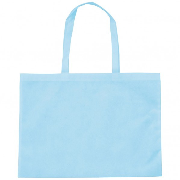 カラー不織布ハ゛ック゛ 水色 11423 1枚