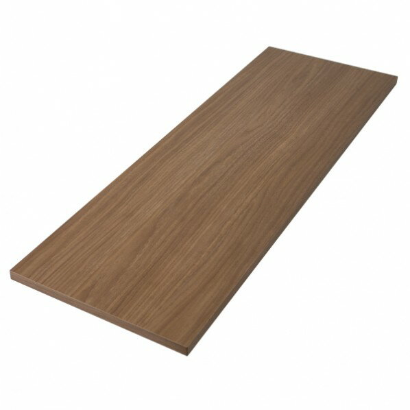 織田商事 カラー化粧棚板20mm（4面テープ済） t20 w450 d300 (mm) ミディアムウォルナット 419450300mw 1枚