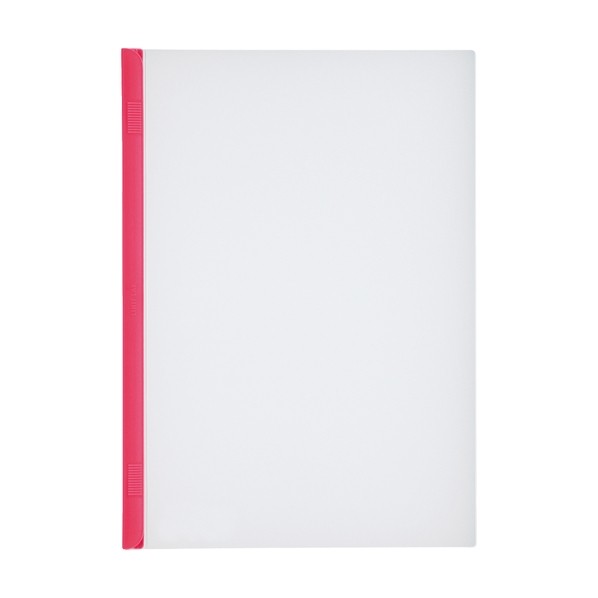 LIHIT LAB. リクエスト スライドバーファイル(10冊パック) 212×7×300mm 赤 G1720-3 10冊