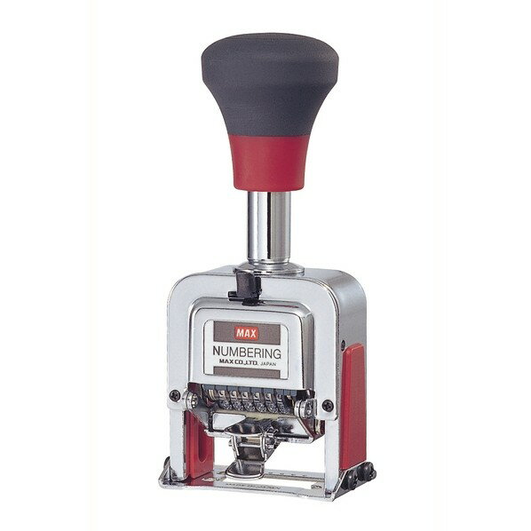 マックス 手にやさしいナンバリングNR−607A NR-607A 1個