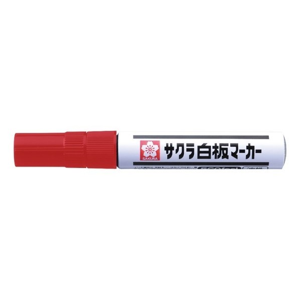 特徴 特殊インキを使用した白板専用マーカーです。 鮮明に書けます。 また、消去性に優れ簡単に消せます。 特殊な白板（水性マーカー用など）の場合には消えなくなることがありますのでご注意ください。 インキ補充ができます。 仕様 カラー 赤 入数 1本 WBKE#19
