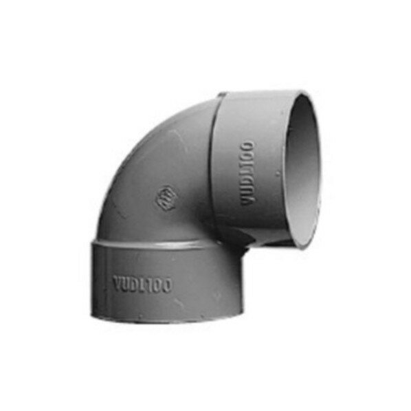 セキスイ PVC 90°エルホ゛ 75 VU-DL 1点(4)
