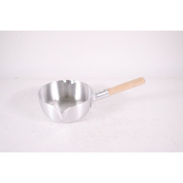 アズワン アルミ 打出ペリカン 雪平鍋 16.5cm 180200 61-6519-60 1点