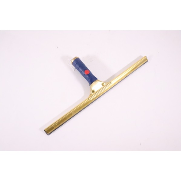 山崎産業（コンドル） プロテック窓用水切りグラススクイジー400(真鍮・グリップ付き) 400 KGL01040【2..