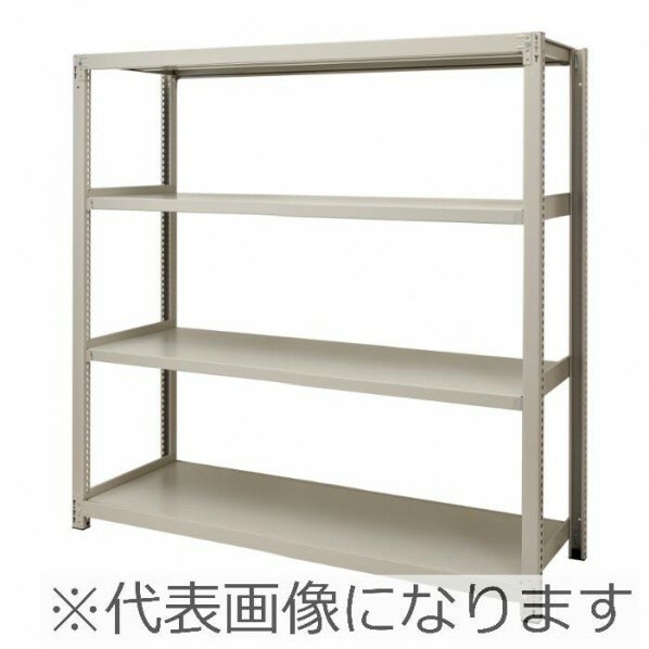 中量ラック 総耐荷重2000kg 2100X1800X450mm アイボリー 3MS-7645-6IV 1セット