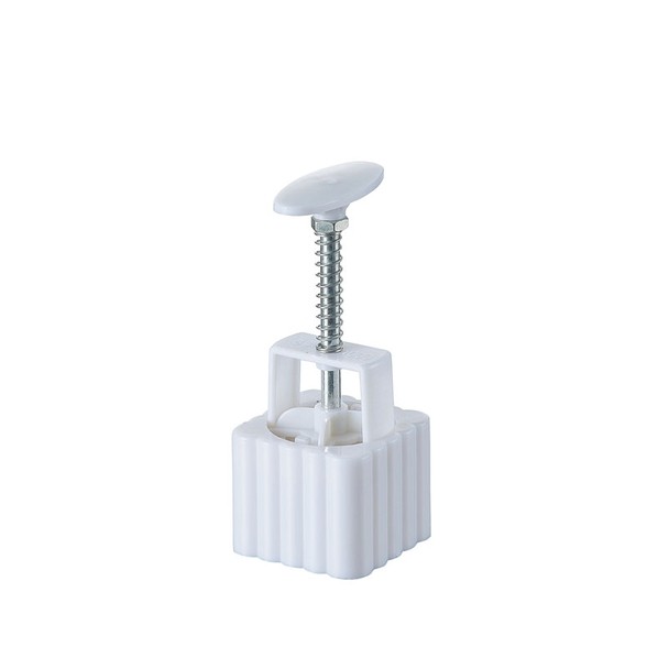 カンダ PC 月餅抜型 角菊 出来上りサイズ52x52x35 内寸縦×横×外寸高さmm:63×63×H155 1点